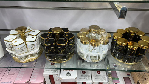 جا ادویه مدل ماربل ۶تایی در رنگبندی